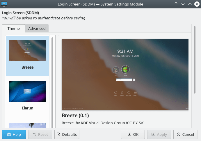 Set SDDM's theme to Breeze to get a button that brings up the virtual keyboard